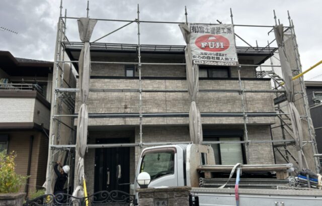 小山町　小山　S様邸　外部塗替え工事