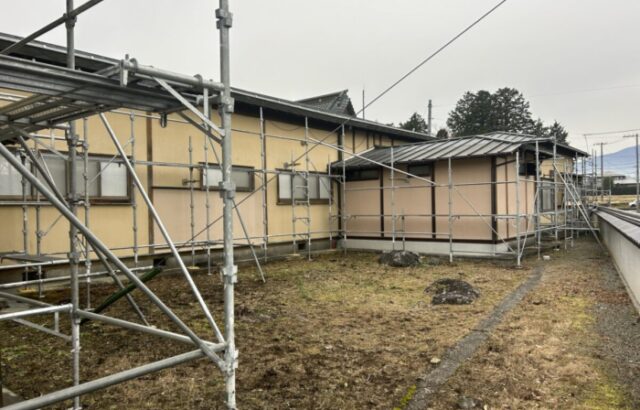 御殿場市　中丸　R寺　外部塗替え工事
