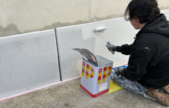 御殿場市　大坂　S様邸　外構塗装工事