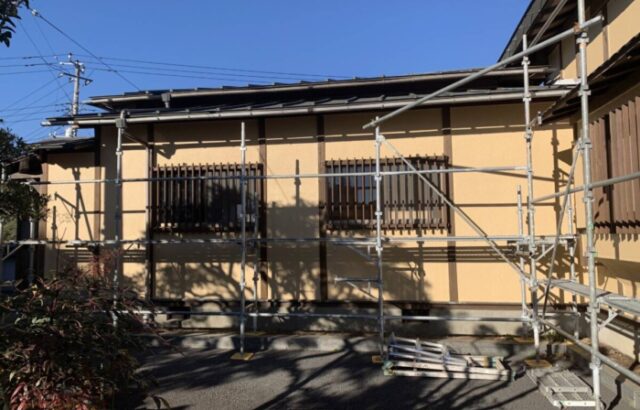 御殿場市　中丸　R寺　外部塗替え工事
