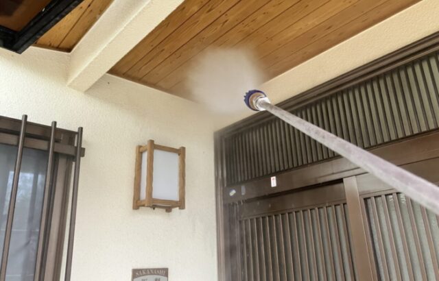 御殿場市　神山　S様邸　外部塗替え工事