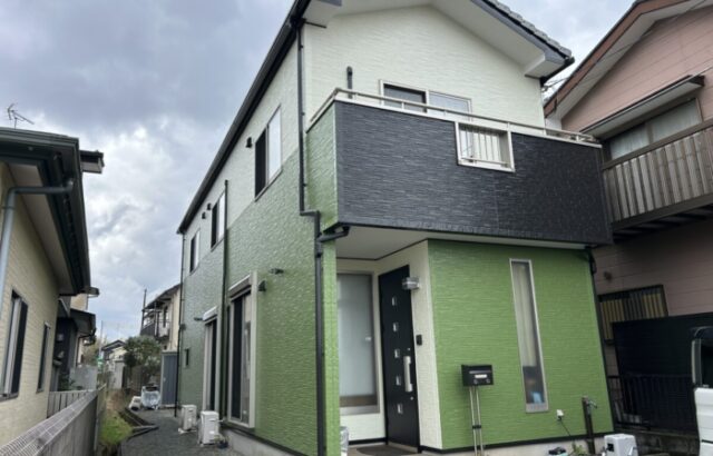 御殿場市　御殿場　N様邸　外部塗替え工事　完了