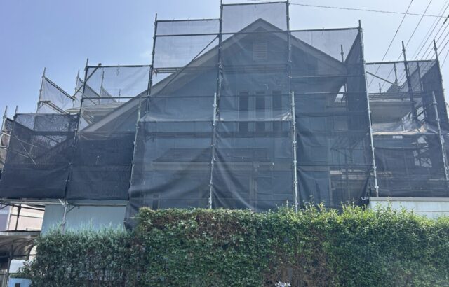 裾野市　千福が丘　A様邸　外部塗替え工事