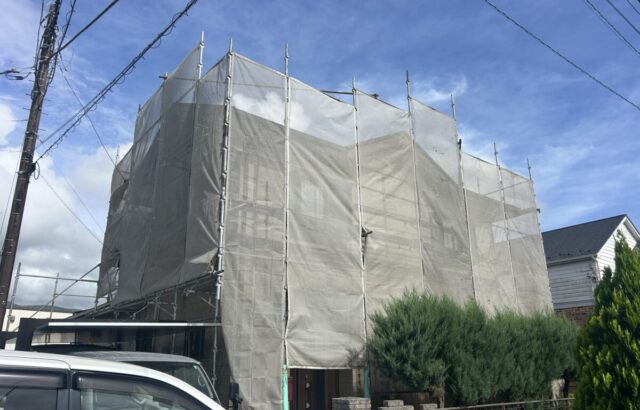 御殿場市　富士見原　S様邸　外部塗替え工事