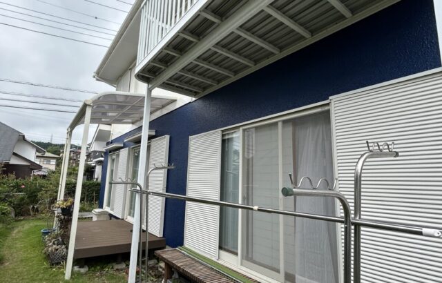 裾野市　千福が丘　A様邸　外部塗替え工事　　完了