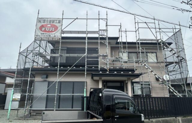 御殿場市　川島田　S様邸　外部塗替え工事