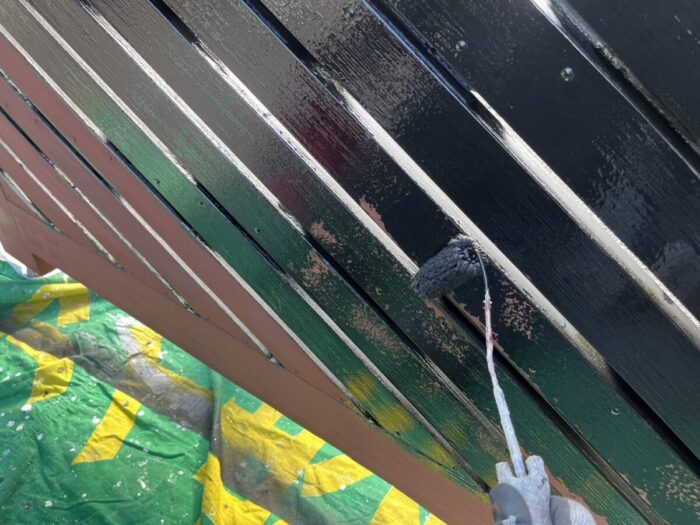 御殿場市　新橋　Y様邸　門扉再塗装工事